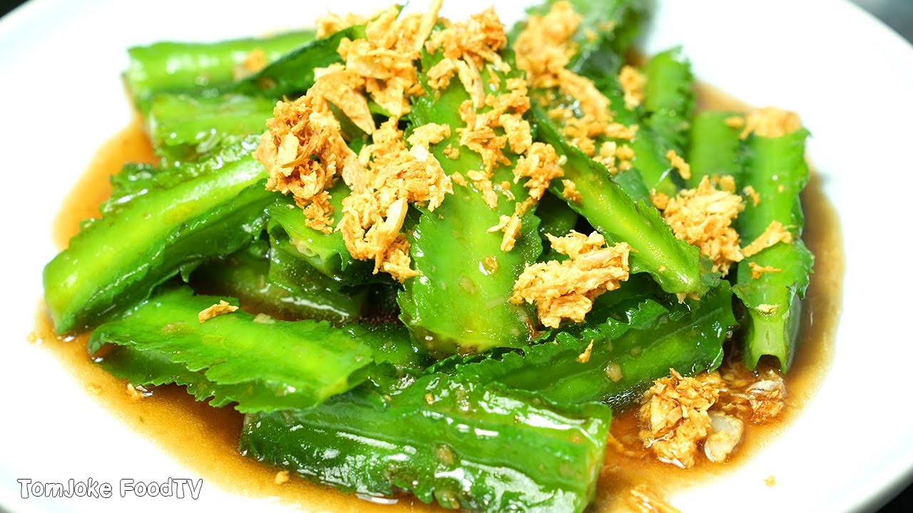 ถั่วพลูผัดน้ำมันหอย เมนูง่ายๆ อร่อยไม่ซ้ำใคร  Winged Bean Stir-Fried with Oyster Sauce