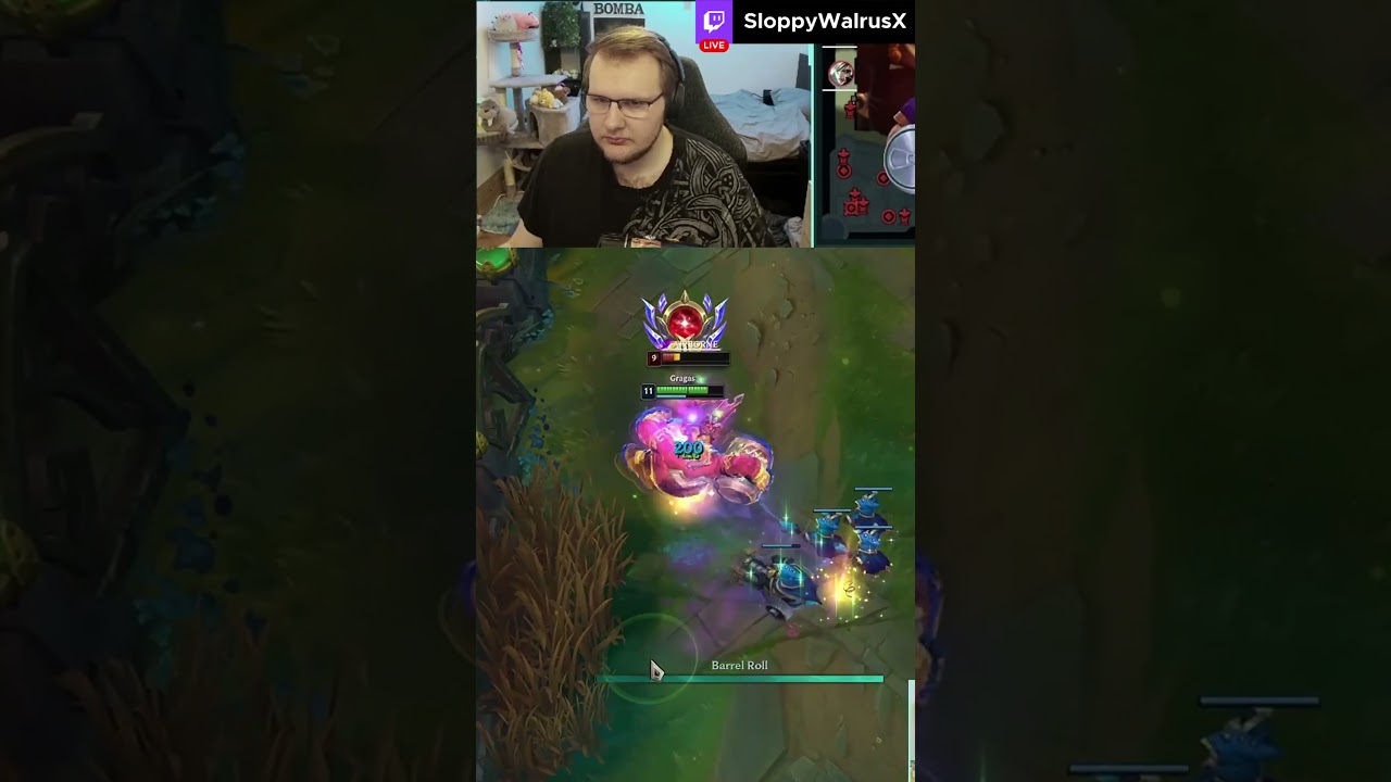 Nostalgic Scarra Gragas Combo💣