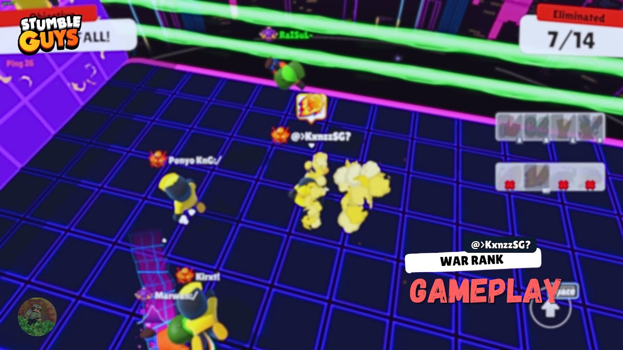 Kenzo Miners Gameplay! Champion VS Master! - #stumbleguys