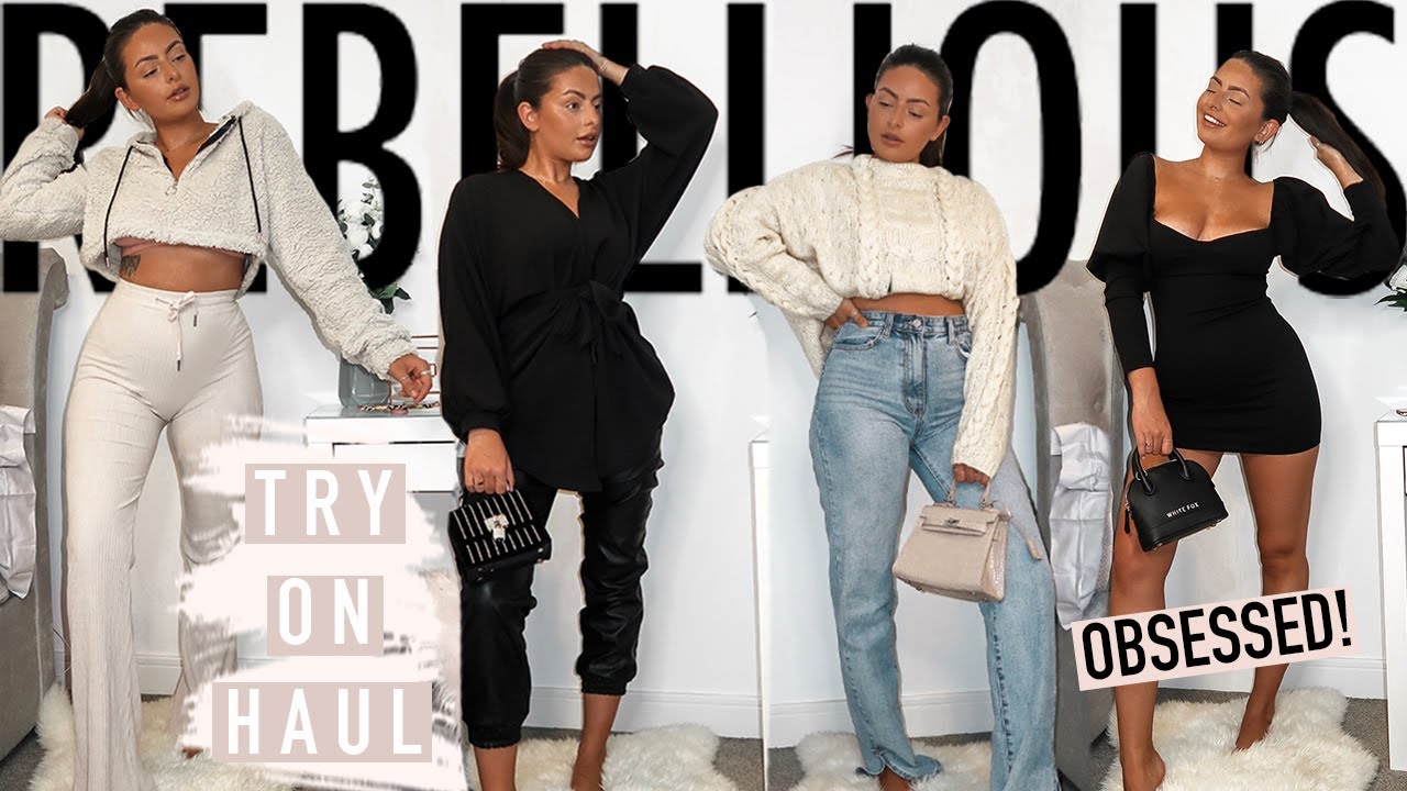 HUGE AUTUMN / WINTER REBELLIOUS FASHION TRY ON HAUL * HONEST REVIEW * · HIT or MISS | Emily Philpott