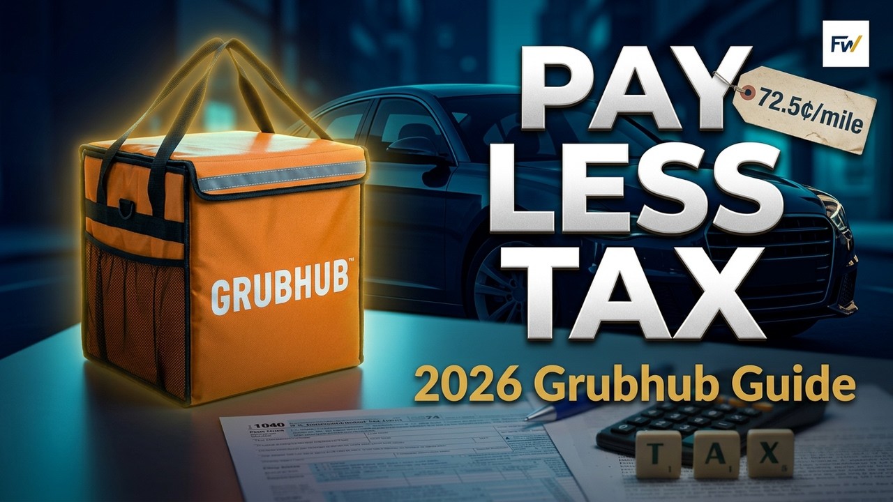 Grubhub Driver Taxes 2026: What You Owe & How to Pay Less