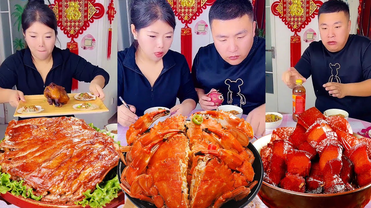 小气老公又想吃独食，我趁他不注意直接一盘端走，他傻眼了！【东北欠登哥】