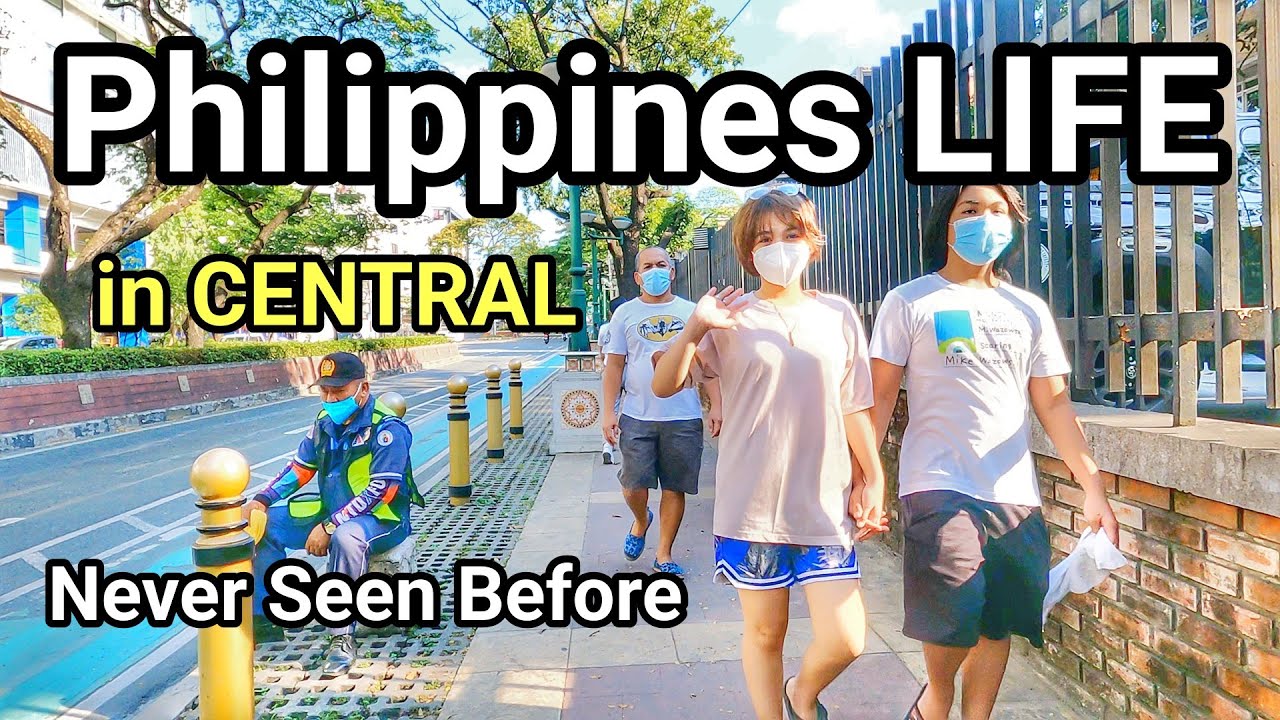 THE OTHER SIDE Of CENTRAL | Nice Walk at Residential Central Diliman Philippines [4K] 🇵🇭