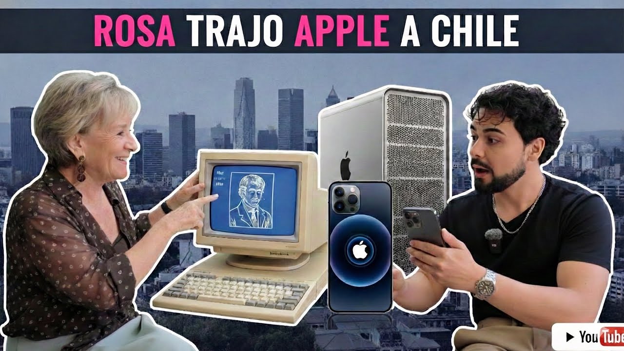 Gracias a ella existe Apple en Chile