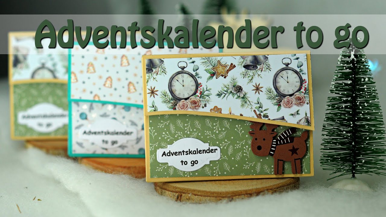Adventskalender to go (Craft with me)
