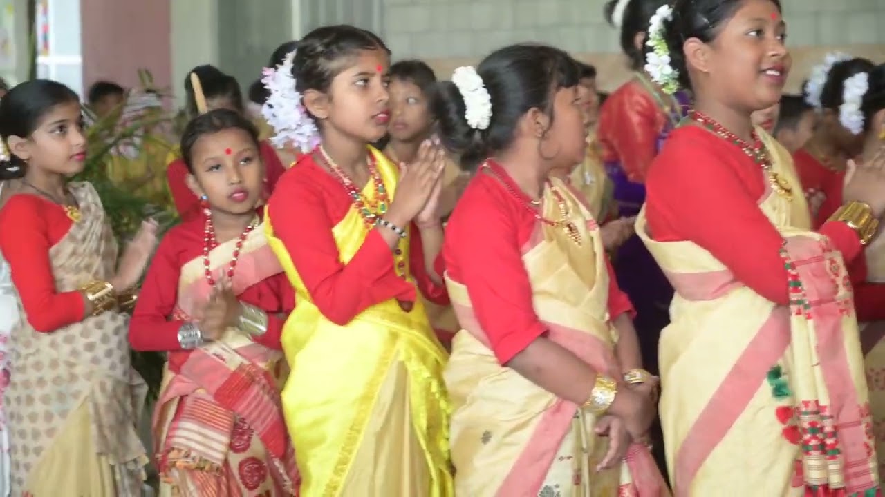 RONGALI BIHU CELEBRATION @ GODWINS SCHOOL, GUWAHATI.