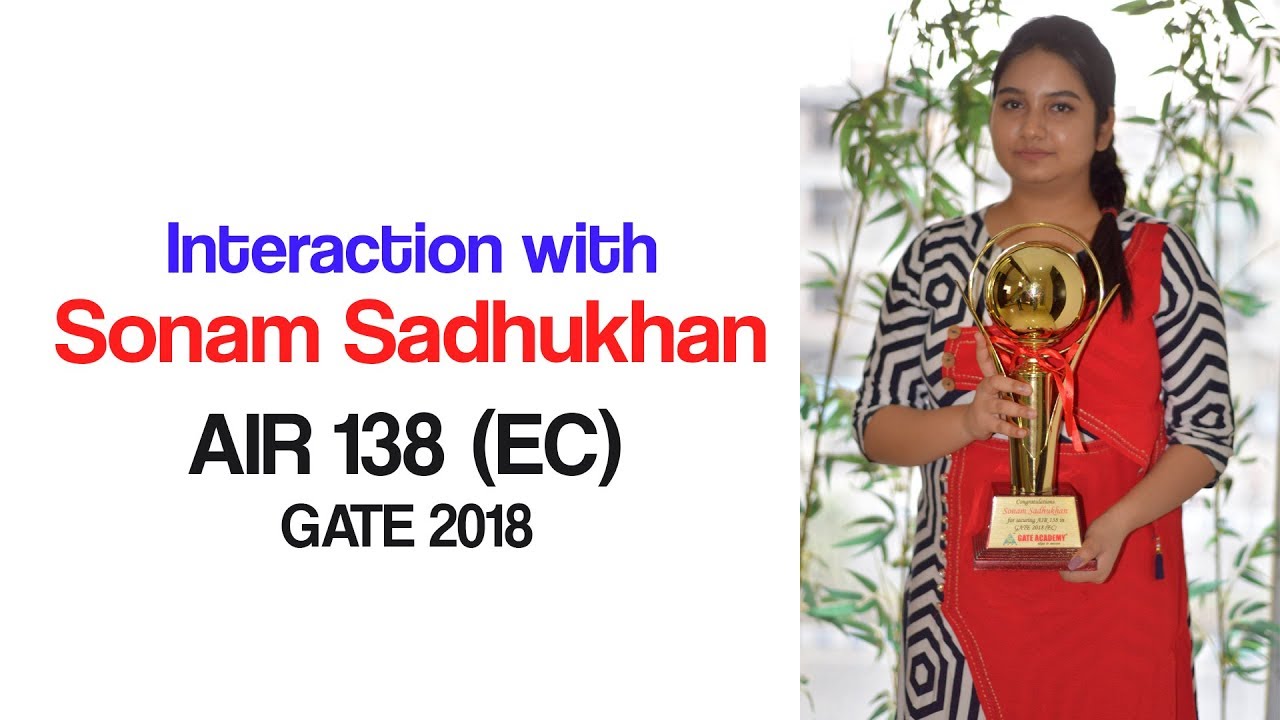 "Journey from rank 6999 to 138" | Sonam Sadhukhan AIR-138(EC) interacts with Sujay Jasuja sir