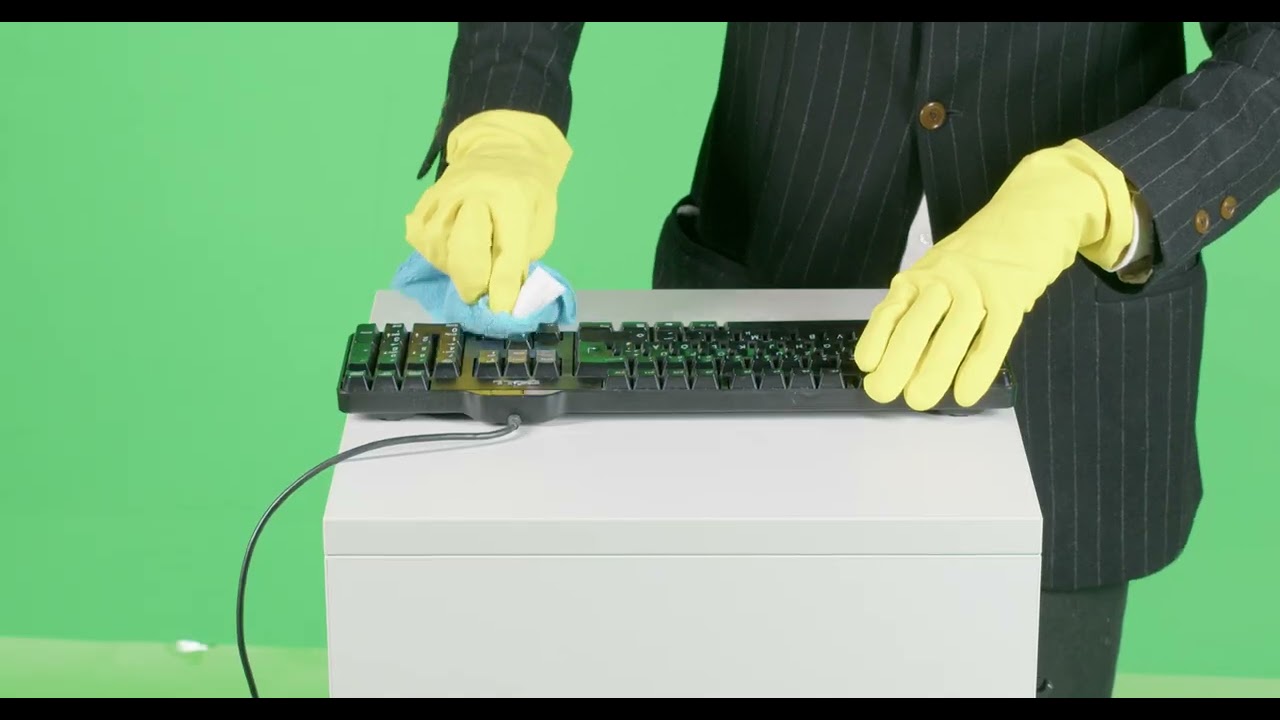 KEYBOARD cleaning (ASMR)