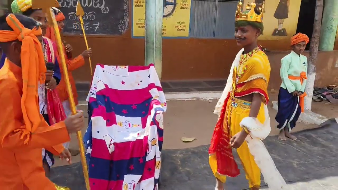 ಬಿಲ್ಲಹಬ್ಬ ನಾಟಕ 7ನೇ ತರಗತಿಯ ವಿದ್ಯಾರ್ಥಿಗಳಿಂದ