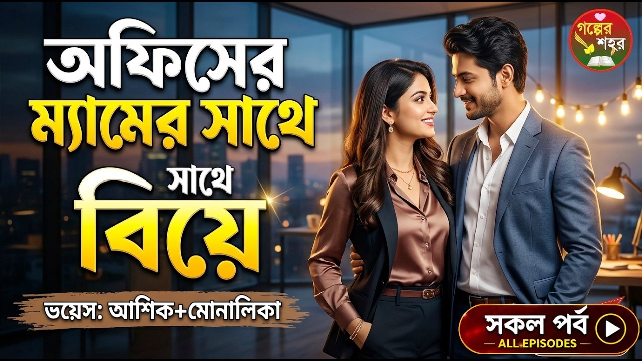 অফিসের ম্যামের সাথে বিয়ে। আশিক ভয়েস। সকল পর্ব। Golper Shohor