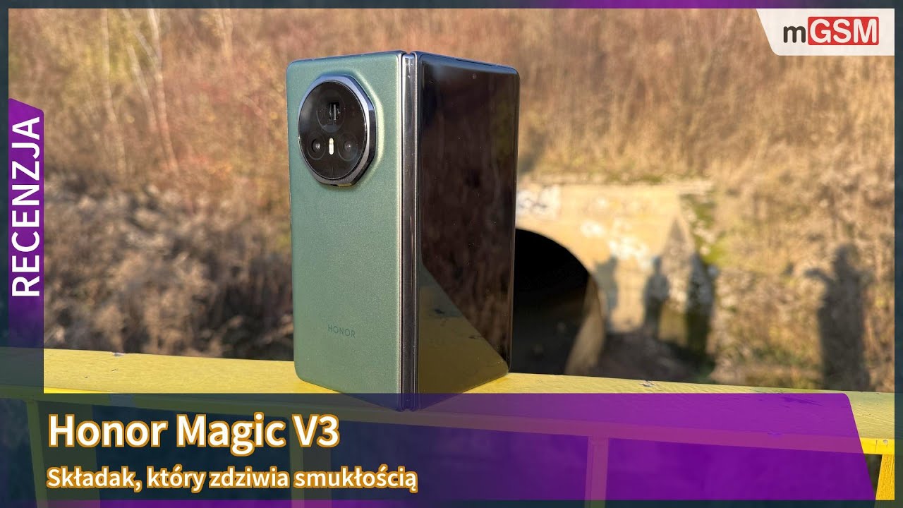 HONOR Magic V3 robi wrażenie nie tylko smukłością