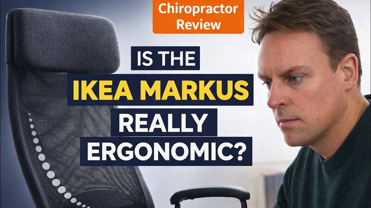 Is the IKEA Markus Really Ergonomic? | Chiropractor Review