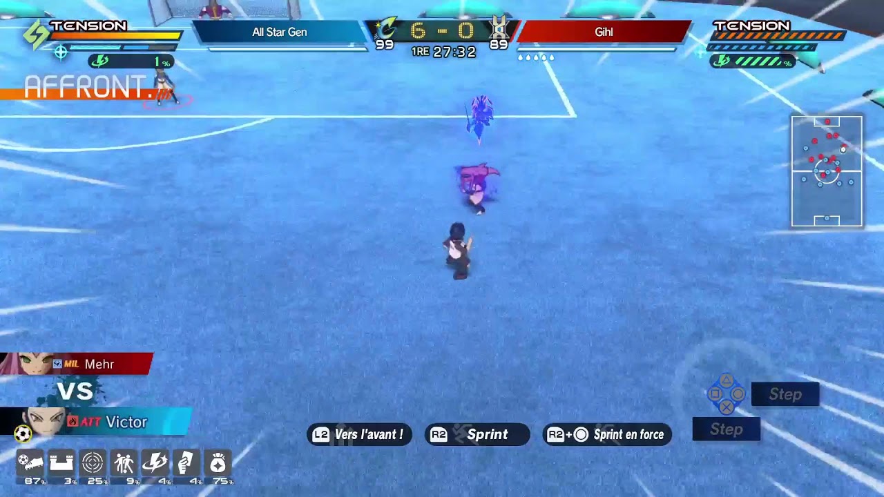 Victory road farm équipe pvp