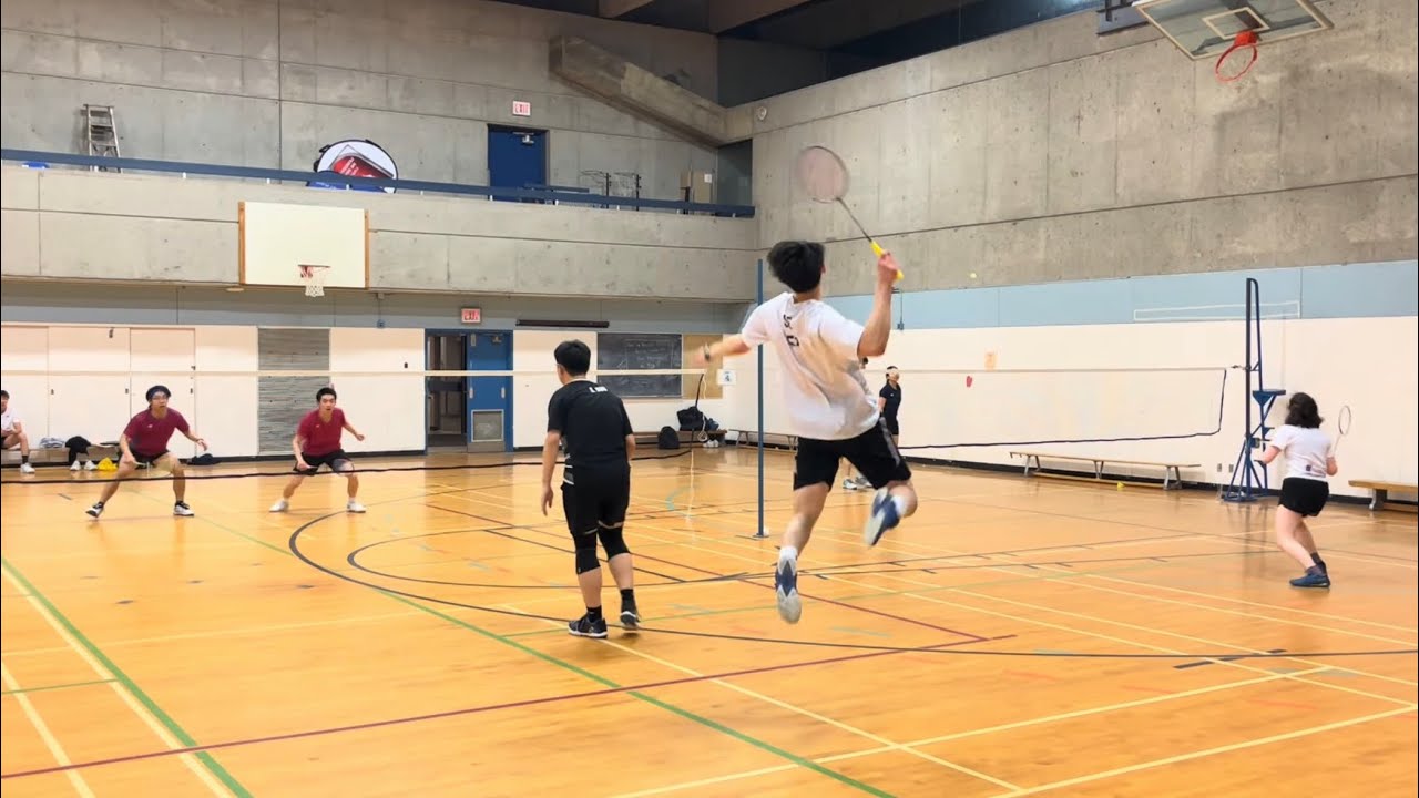 UBC Badminton Club Term 2 Doubles Tournament SF
