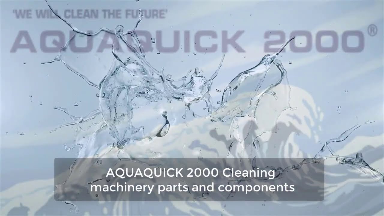 AQUAQUICK 2000 Cleaning Machinery parts and components