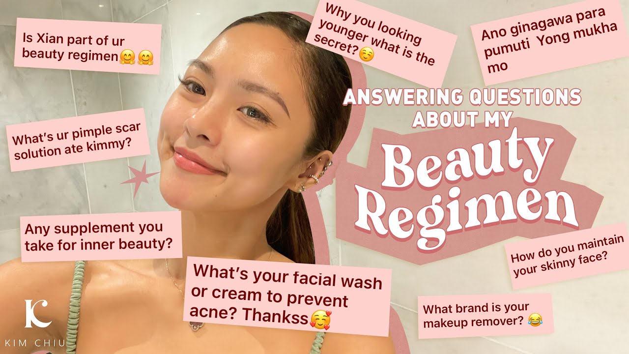 Answering Questions About My BEAUTY REGIMEN! | Kim Chiu