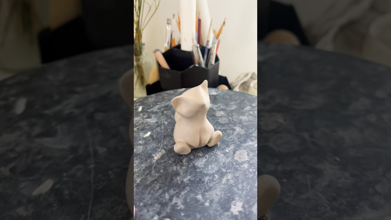 Learn how to make a cute fox with clay!