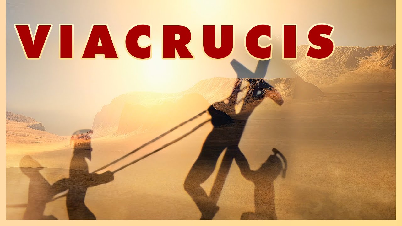 El Santo Viacrucis † Letra †  ilustrado