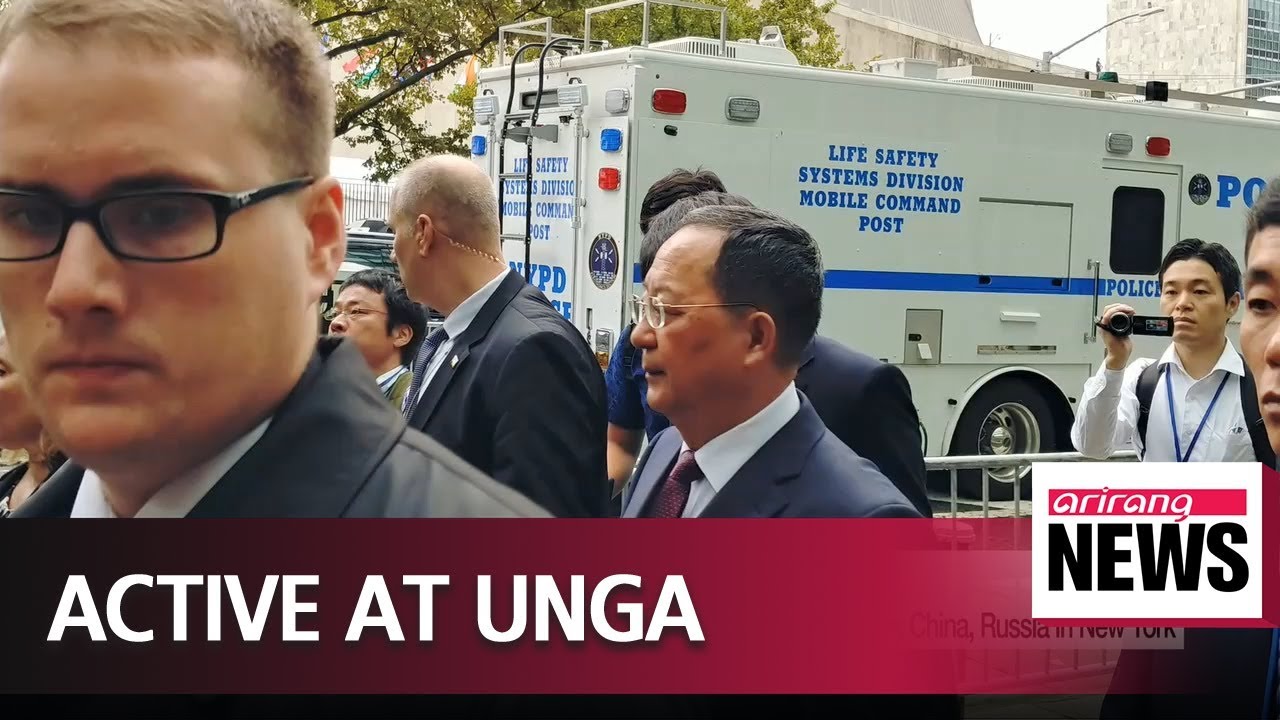 North Korea's top diplomat engages in active diplomacy at UN