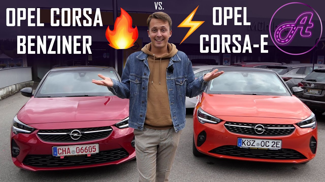 Opel Corsa 130 PS Benziner vs. Opel Corsa-e 2020 / 2021 | Test | Vergleich | Review | Beratung