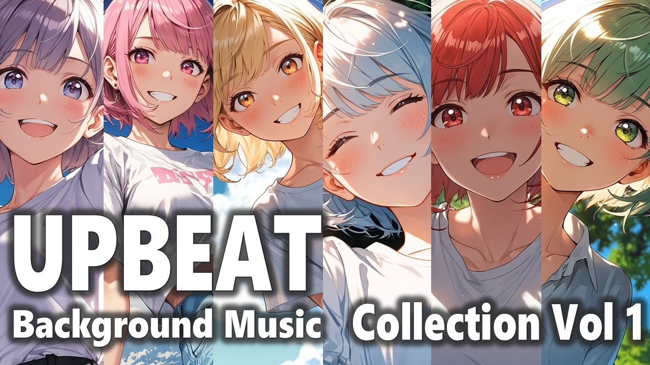 🌻Happy & Upbeat Background Music Collection Vol 1🎵 It's perfect for a Productive and Relaxing Day🎶