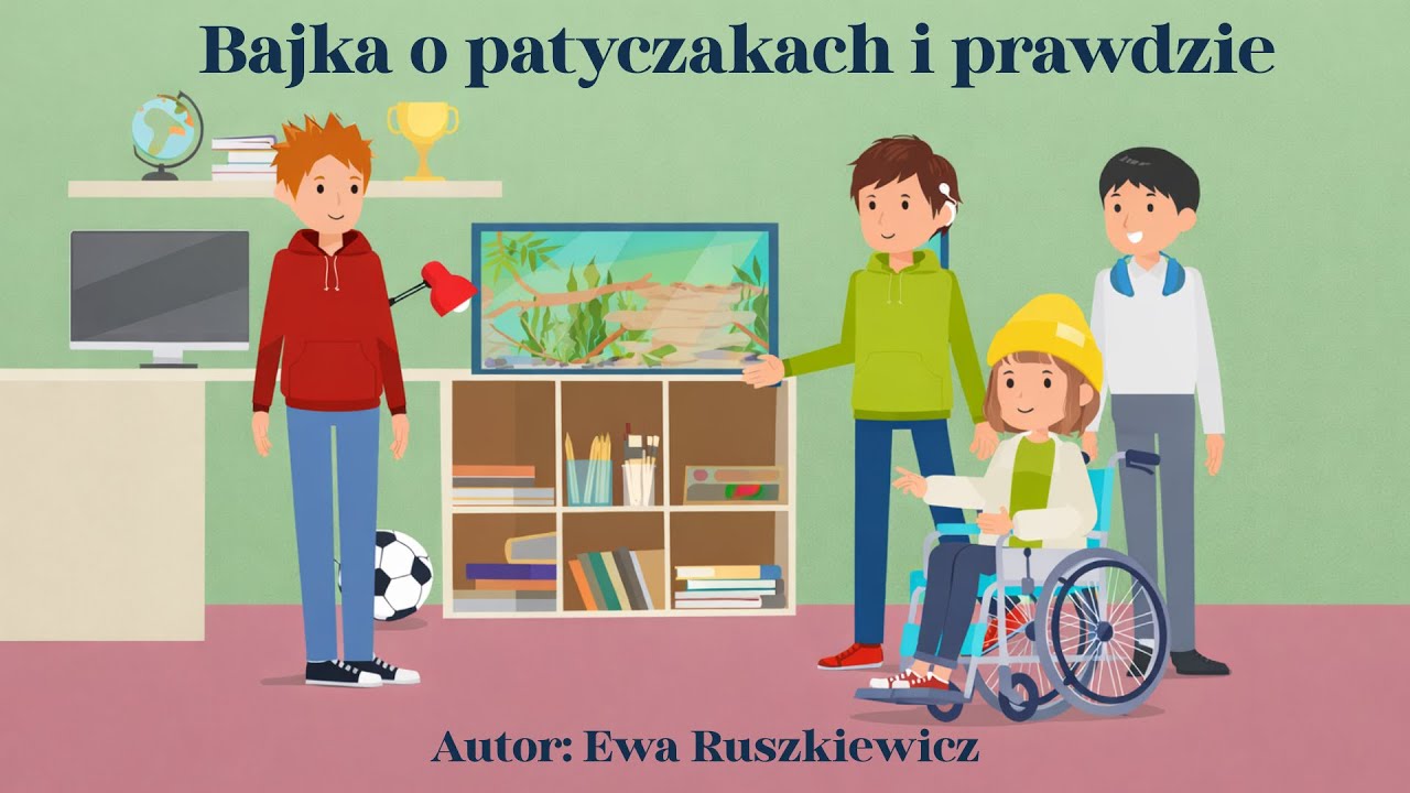 Bajka o patyczakach i prawdzie w polskim języku migowym PJM