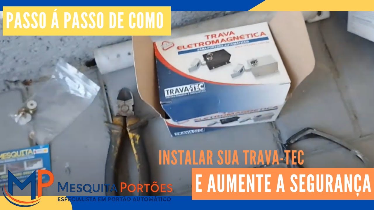 Aprenda a Instalar sua Trava-Tec no Portão
