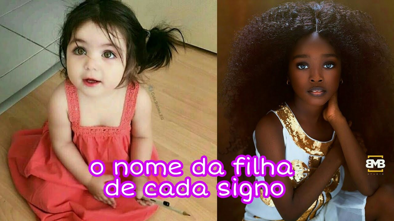 O nome da filha de cada signo