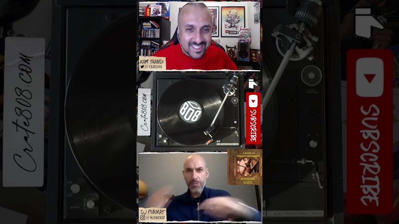 DJ Format on Aceyalone's Book of Human Language... #shorts