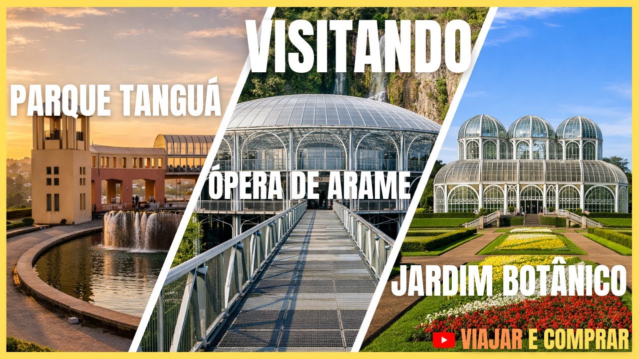 Passeio pelos pontos turísticos de Curitiba
