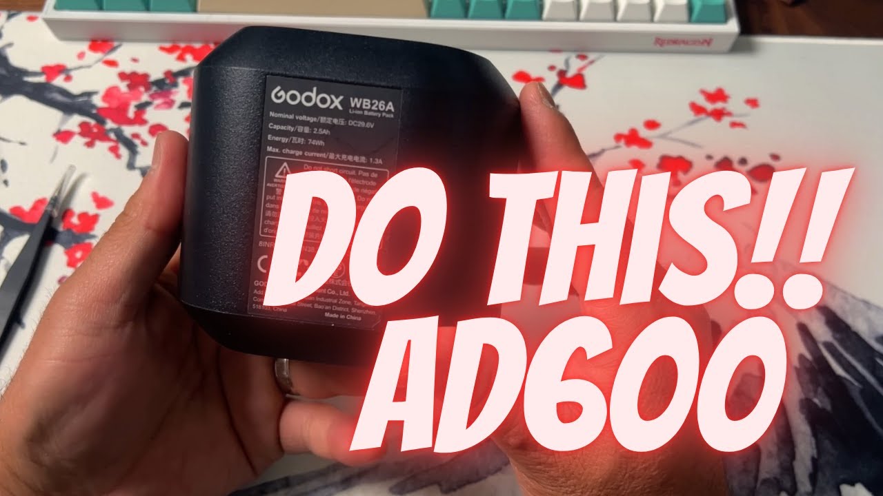 Here's what I did to RESTART my GODOX AD600 #godoxad600 #godox