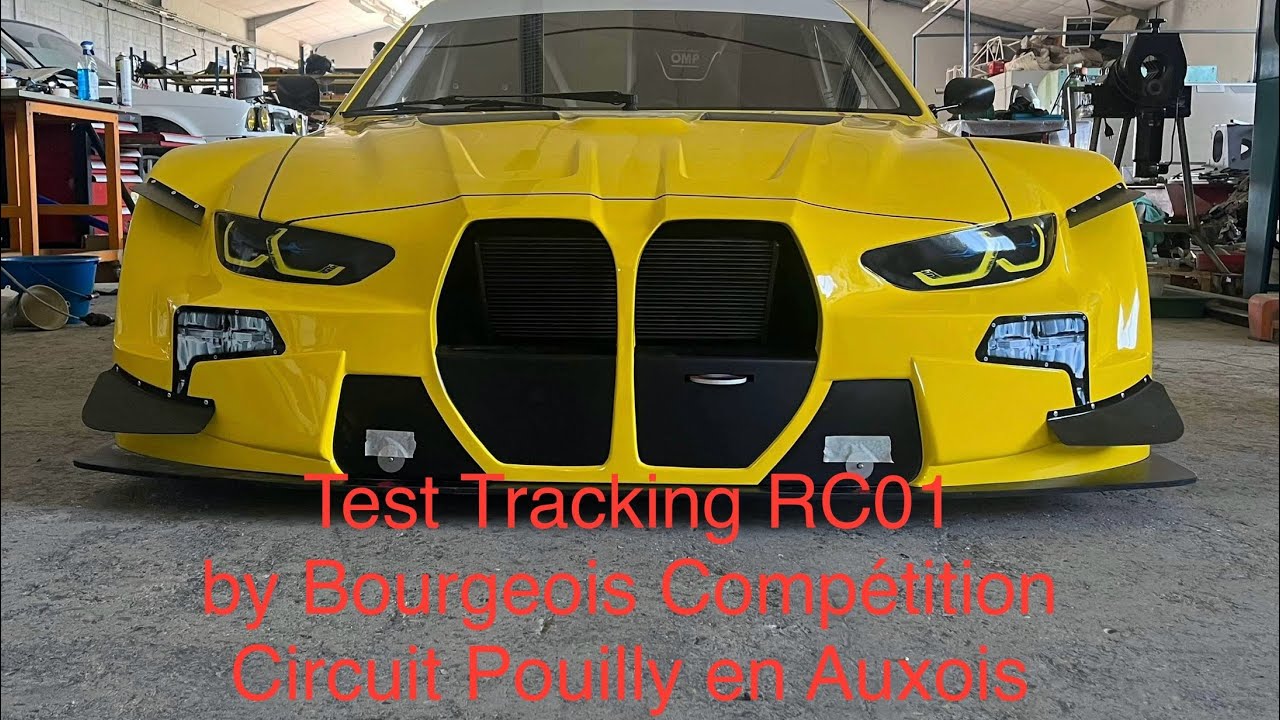 Test Tracking RC01 by Bourgeon Compétition Circuit Pouilly en Auxois