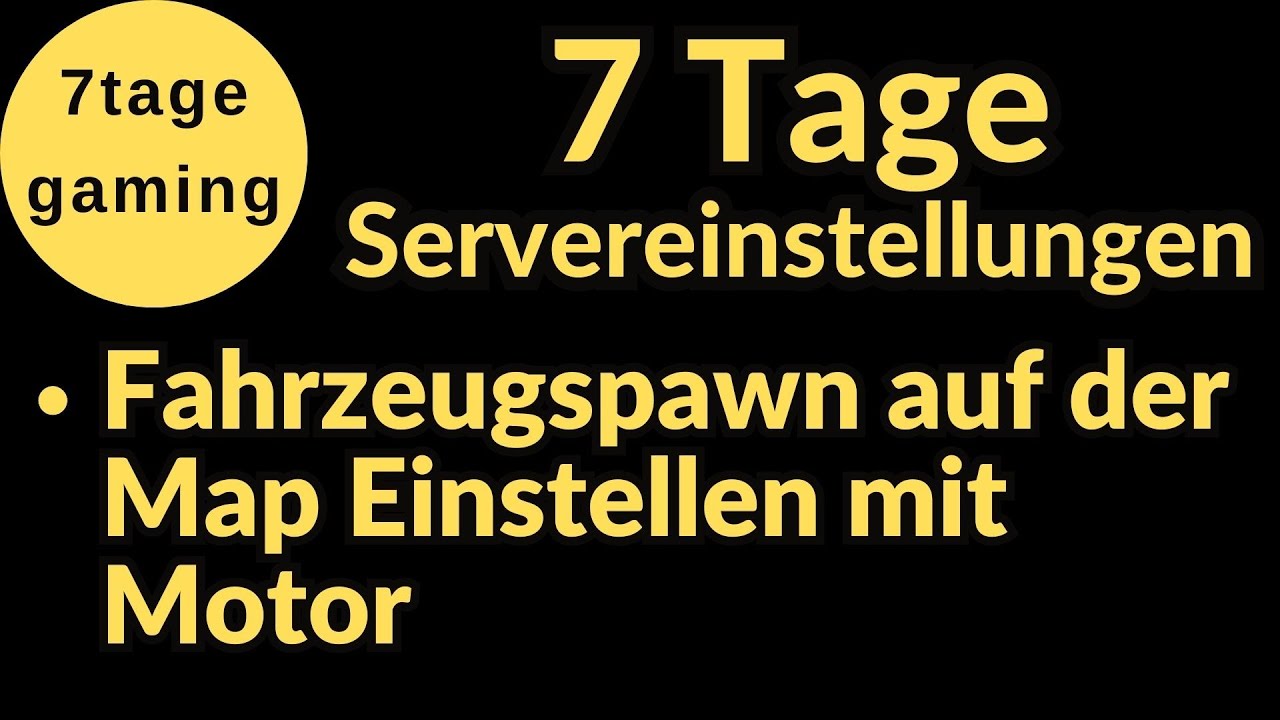 SCUM  🏹 Tag 5: 7 Tage lang werden Scum Servereinstellungen Erkl&auml;rt