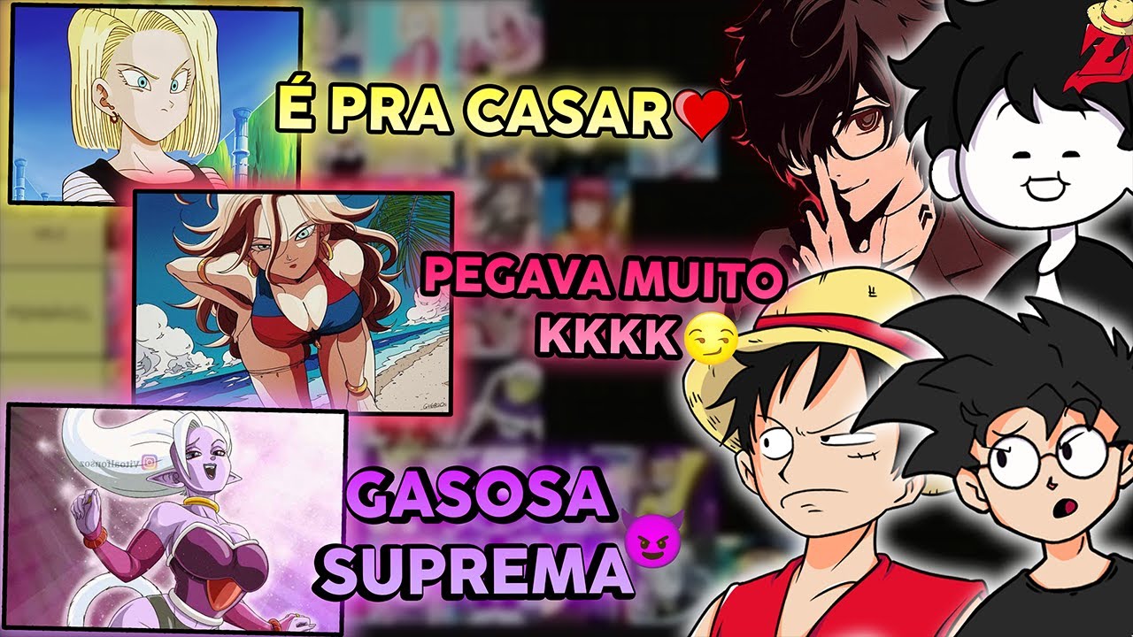 ANALISANDO AS GASOSAS SUPREMAS EM DRAGON BALL😈Tier duvidosa com @raiderkkkk @tekaizz @shinjas1