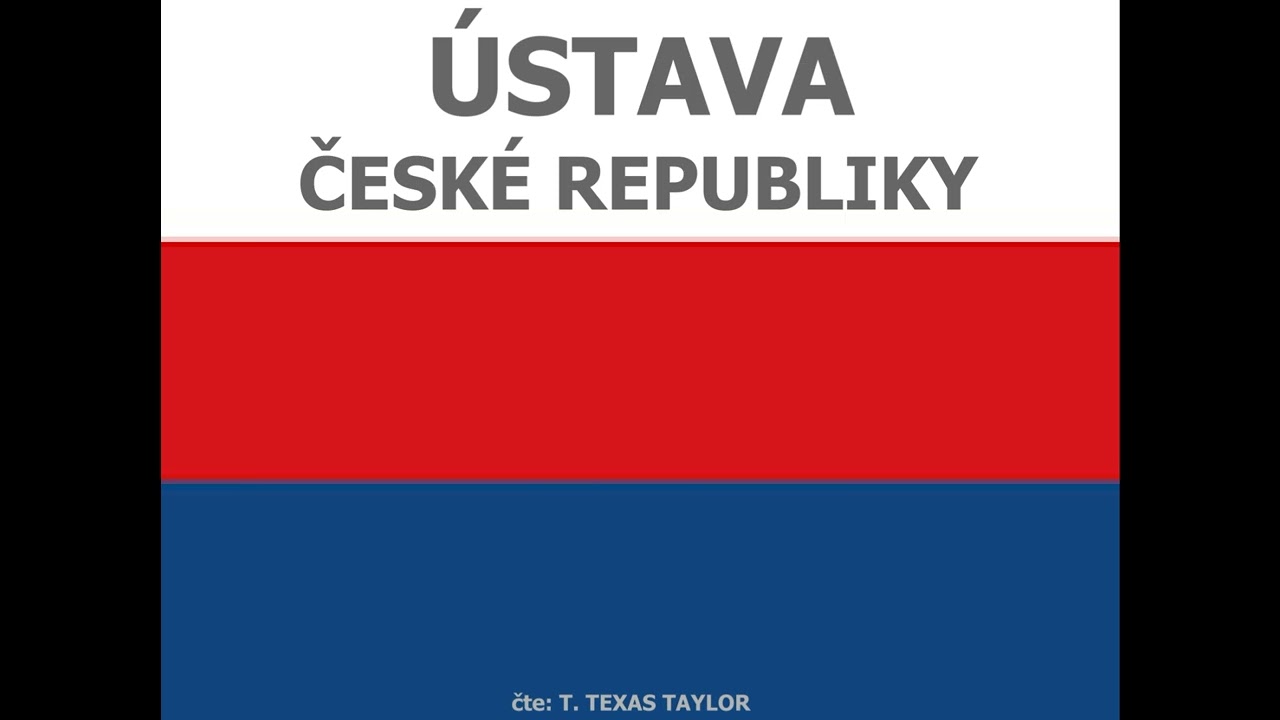 &Uacute;STAVA ČESK&Eacute; REPUBLIKY - audioforma