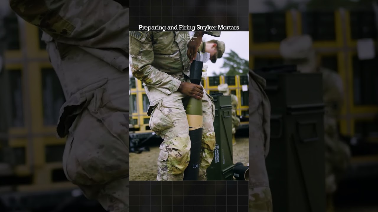 Preparing and Firing Stryker Mortars