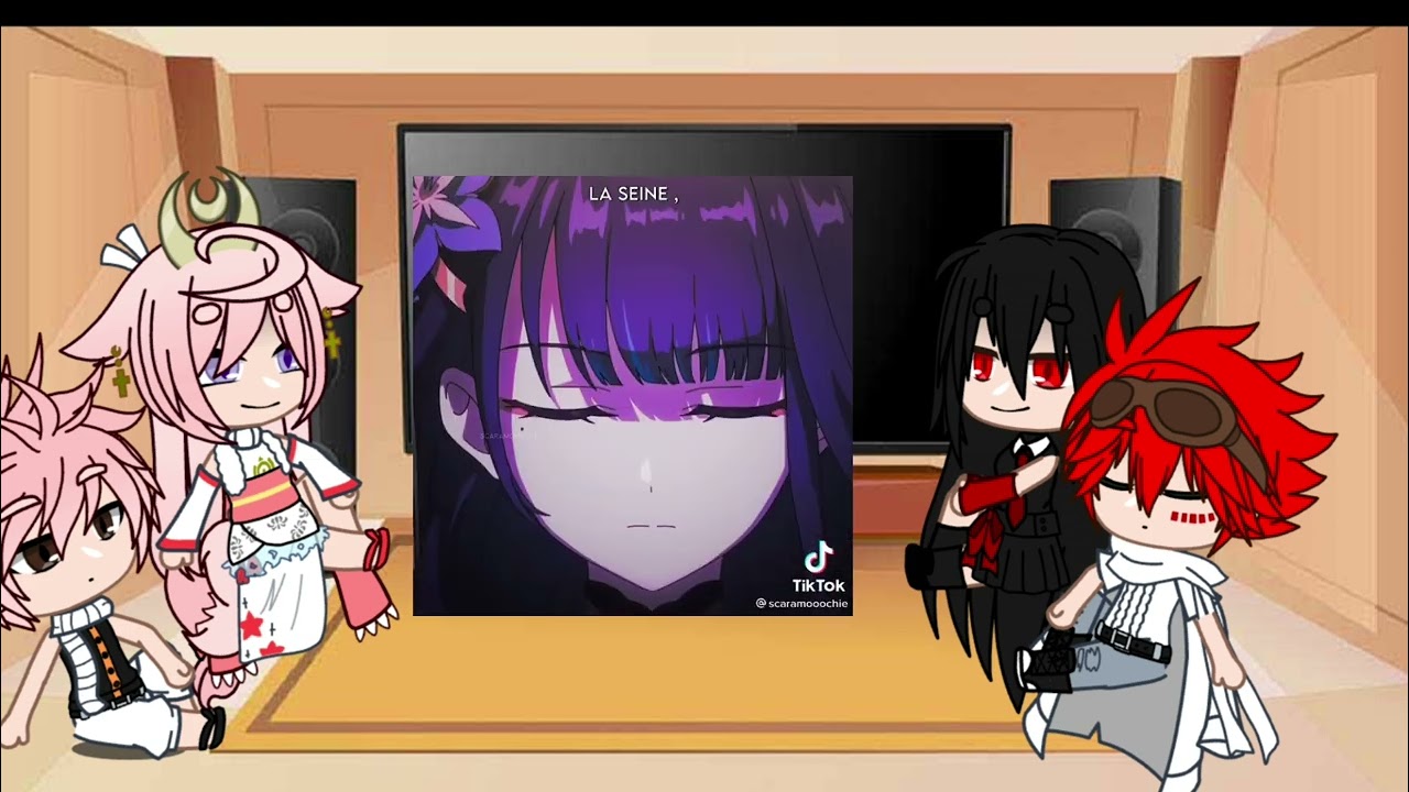 Anime/Game Characters react to eachother 3/4 Yae Miko