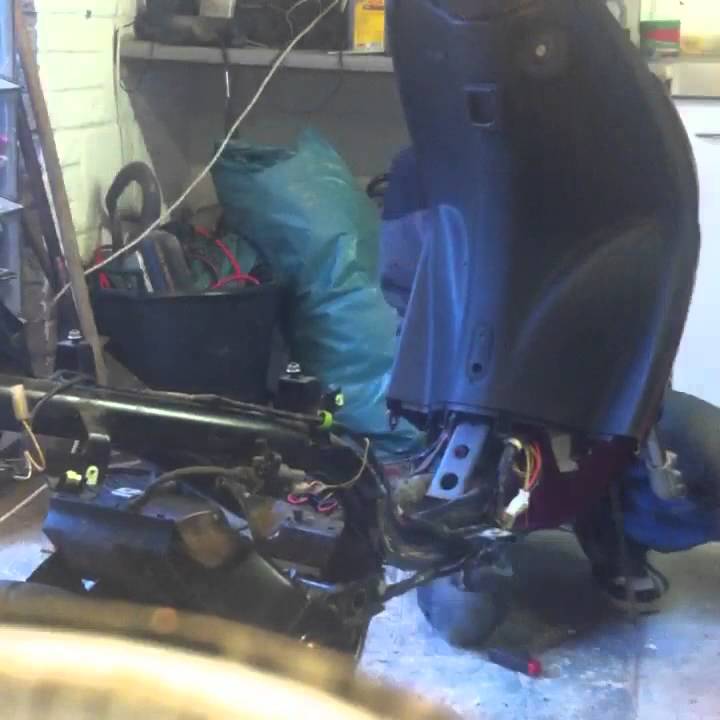 Peugeot vivacity rebuild time lapse