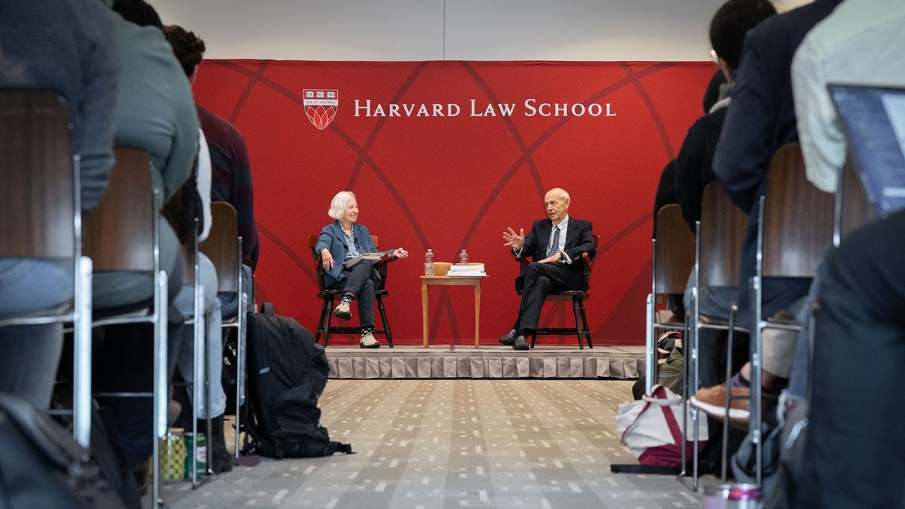 Harvard Law School Library Book Talk | Stephen Breyer, 