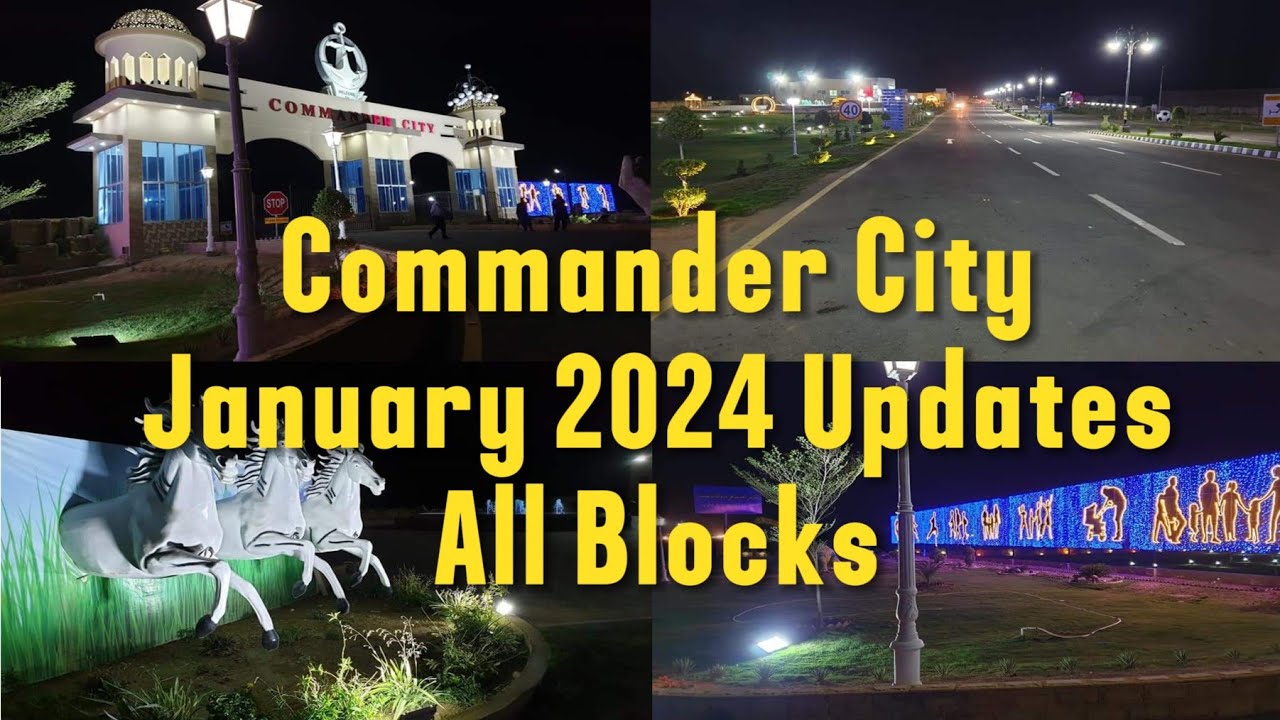 Commnader City January 2024 Updates - All Blocks