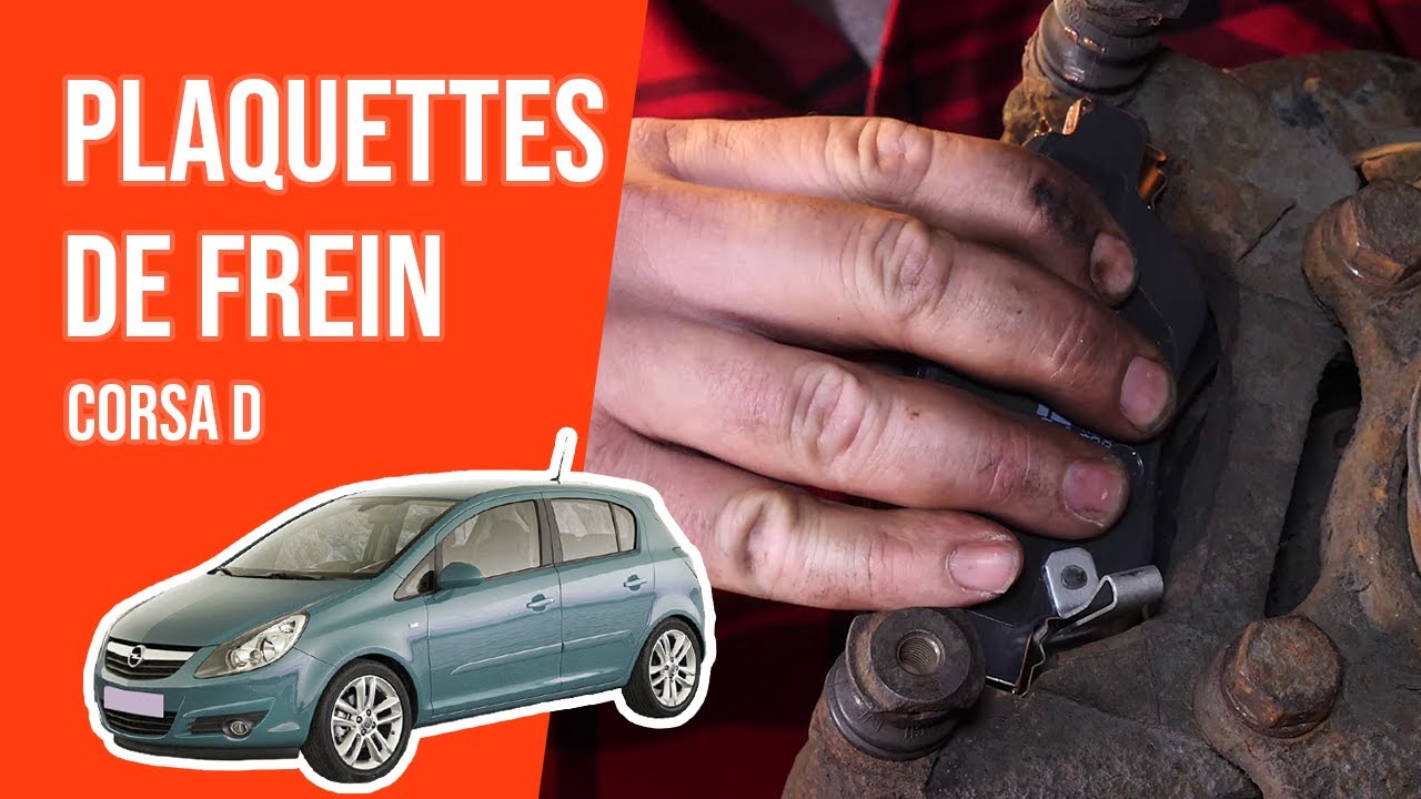 Changer les Plaquettes de Frein avant CORSA D 🚗