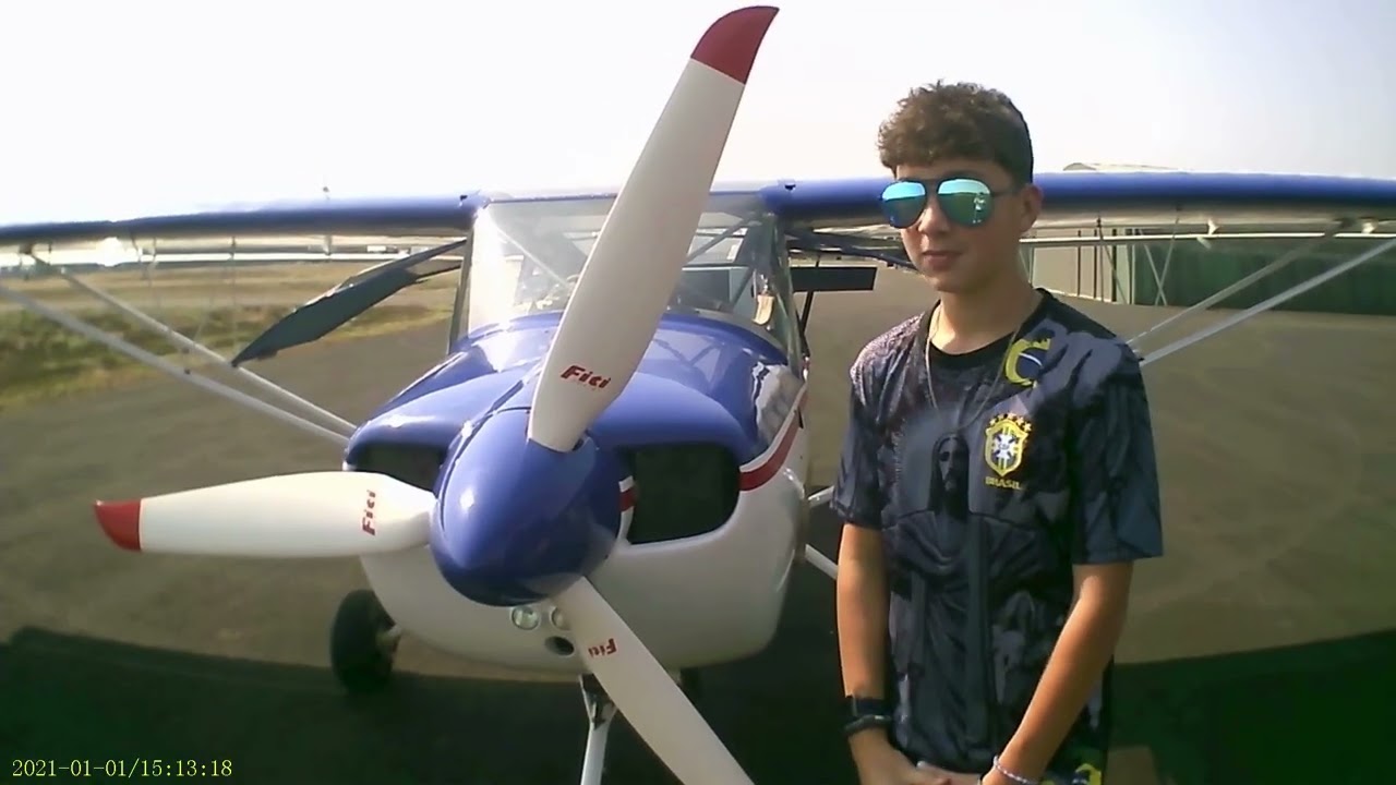 Jules laur&eacute;at BIA session 2025  ULM A&eacute;ro SARTHE Initiation au pilotage