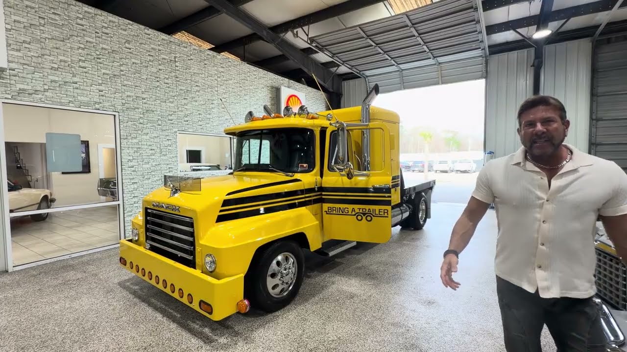2000 Mini Mack Driving Video and Cold Start 