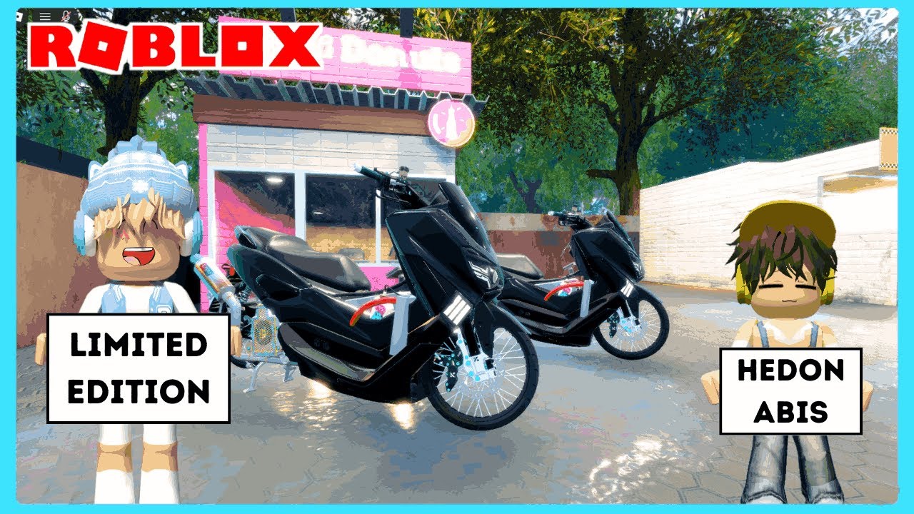 Bang Boy Dan Cio Balapan Motor Nmax Special Edition Di Game Roblox HSI Herex Simulator Indonesia
