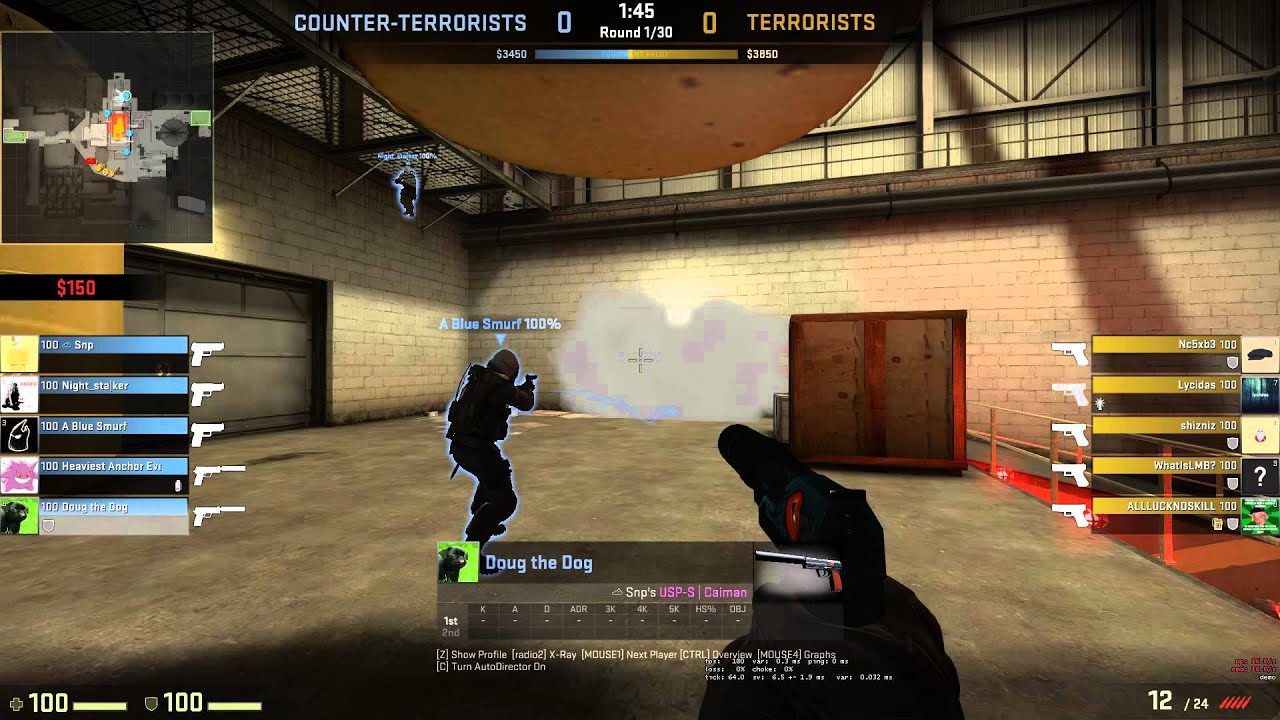 CSGO : Pistol Round ACE