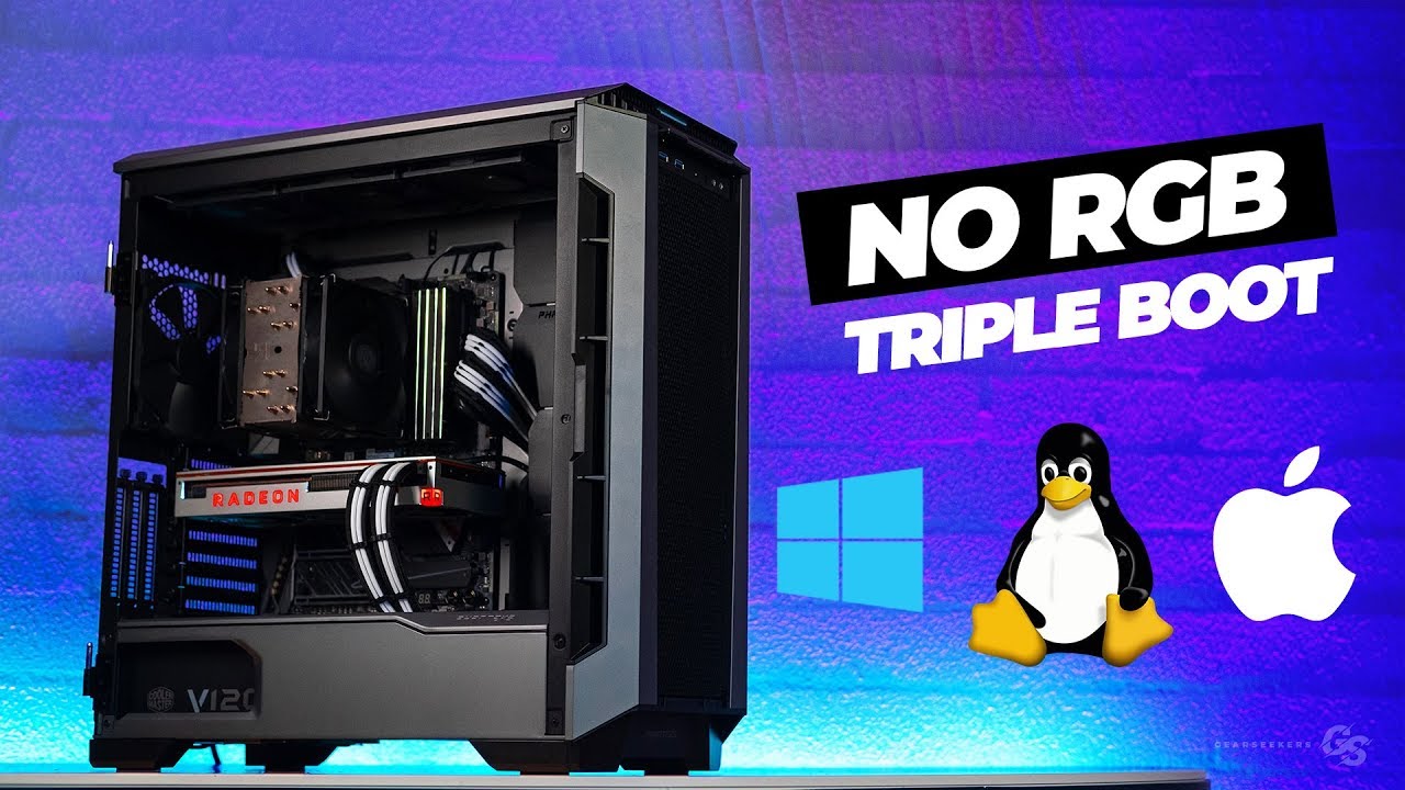 TRIPLE BOOT NO RGB Build - macOS Mojave, Manjaro Linux & Windows 10