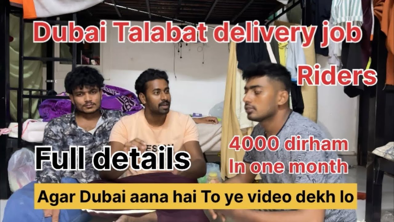 Talabat delivery 4000 in one month salary 