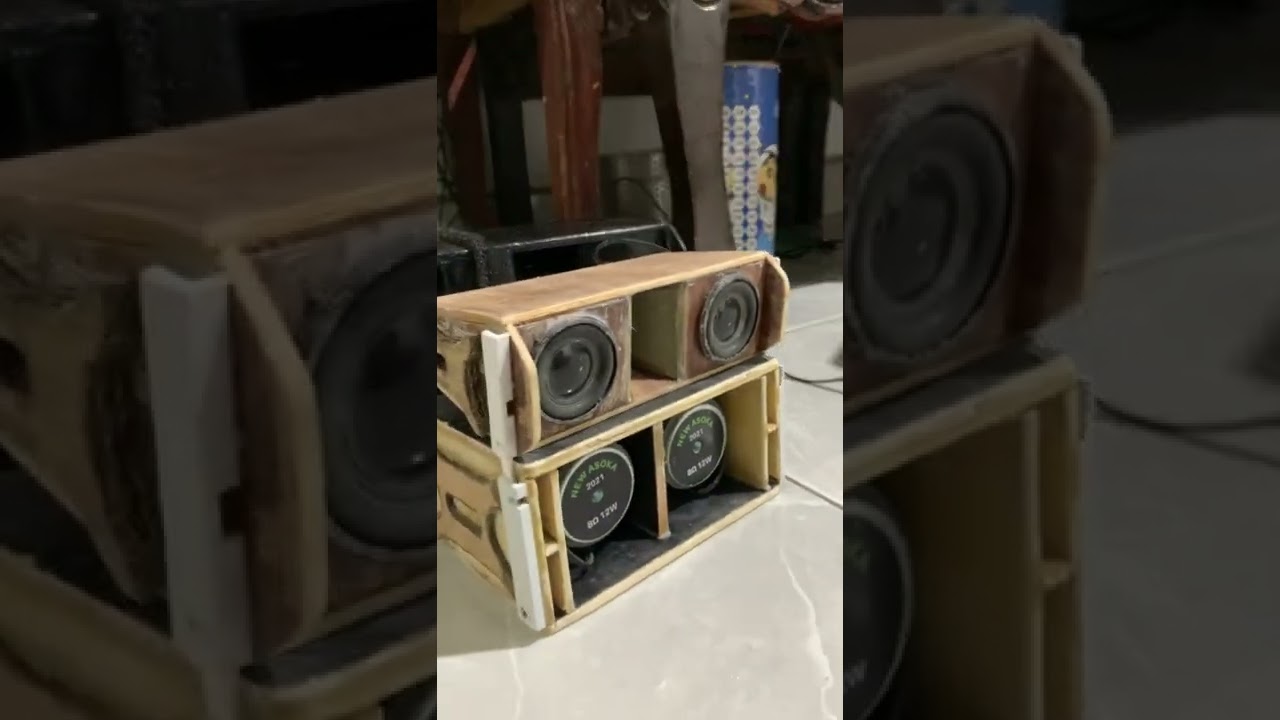 DIY| Miniatur Line Array RCF| 