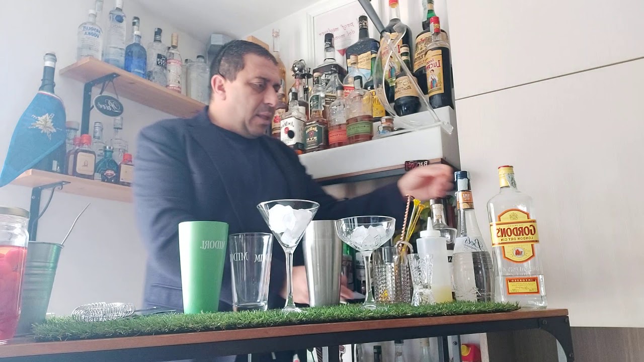 Tutorial Cocktail White Lady - Side Car