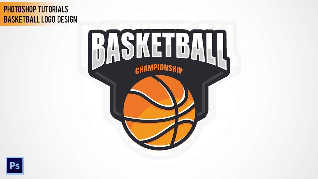 How to Make Basketball Logo Design in Photoshop - Photoshop Tutorials